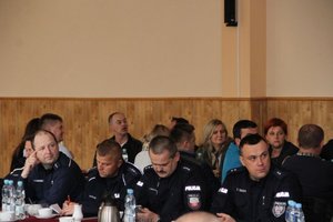 Staszowscy policjanci na lokalnym szkoleniu