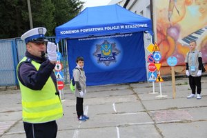 Policjanci w projekcie „Małe Miasto Staszów”