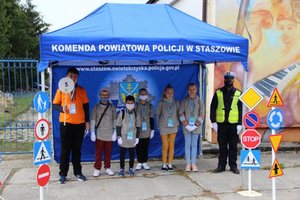 Policjanci w projekcie „Małe Miasto Staszów”