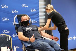 Staszowscy policjanci po raz kolejny wsparli akcję krwiodawstwa