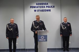 Uroczystość powołania Komendanta Powiatowego Policji w Staszowie