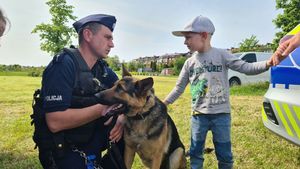 Dzień Dziecka z udziałem staszowskich policjantów